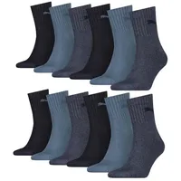 Puma Socken 12 Paar Puma Short Crew in 460