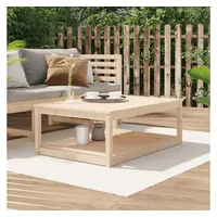 VidaXL Gartentisch 121x82,5x45 cm Massivholz Kiefer