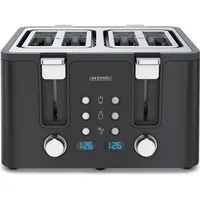 Arendo Toaster, 4 kurze Schlitze, für 4 Scheiben, 1750