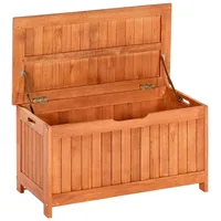 Merxx Kissenbox 88 x 46 x 45 cm Eukalyptusholz