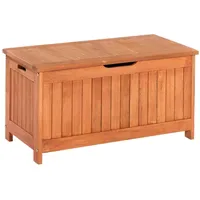 Merxx Kissenbox 88 x 46 x 45 cm Eukalyptusholz