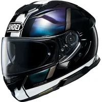 Shoei GT-Air 3 Scenario, Integralhelm - Schwarz/Weiß/Lila/Grün - M