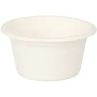 Papstar Dressingschalen, Zuckerrohr "pure" 60 ml Ø 6 cm,