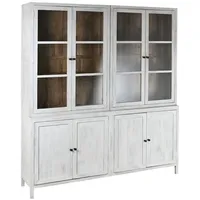Home esprit Displayständer Home ESPRIT Weiß Kristall Mango-Holz 200