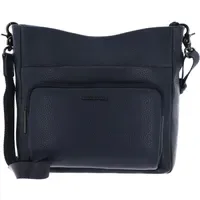 Mandarina Duck Mellow Leather Crossover Dress Blue