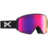 Anon Herren Snowboardbrille M4 Cylindrical, Größe:OneSize, Farben:Black/prcv Sun red
