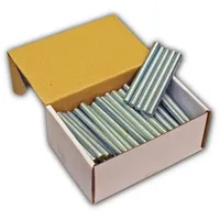 Symbionet 100x Gewindestifte M8x70mm Gewindestäbe Gewindebolzen verzinkt