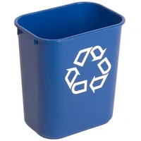Rubbermaid Rechteckiger Abfallbehälter aus Polyethylen 12,9 Liter, HxBxT 30,8x21x29cm