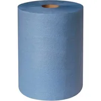 Profix Putztuchrolle profix® handy plus L380xB360ca.mm blau 3-lagig,perforiert 500