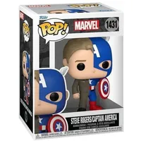 Funko POP! Marvel: - Split Captain America Steve Rogers