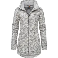 Ragwear Sweatshirt Strickjacke Miram Melange in grau, EU M