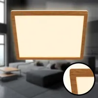 Briloner - LED Deckenlampe mit indirektem Licht, flach, warmweißes
