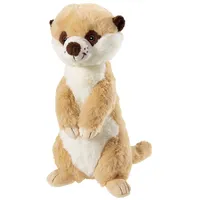 HEUNEC & Co.KG Misanimo Erdmännchen 27cm ECO-Plüsch Beige