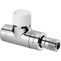 OVENTROP Thermostatventil Baureihe E 1163162 1/2", Durchgang, weiss