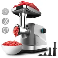 Cecotec Elektrische Fleischwolf Crusher 1400 Steel, 1360 W, Optimal