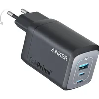 Anker Prime 67W 1A/2C Black (67 W), USB Ladegerät,