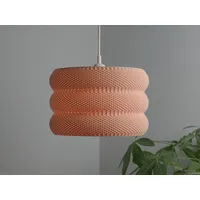 Benjamin schwalm Round Pixel Lampenschirm - Weiß