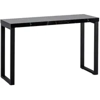 Wohnling Wohnling, Konsolentisch Marmoroptik, rechteckig, Kufe, 40x76x120 cm, Wohnzimmer,