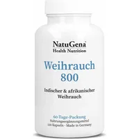 NatuGena Weihrauch 800 | 120 Kapseln | afrikanischer Weihrauch-Extrakt,