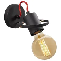 Opviq Wandleuchte N2172 12x17 cm schwarz