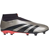 Adidas Predator League Laceless FG Platinum Metallic / Aurora