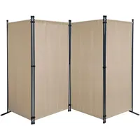 Quick Star Paravent 4 Teilig 165 x 220 cm