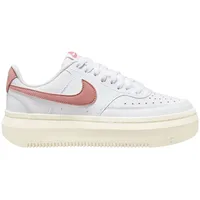 Nike Court Vision Alta Plateau Sneaker Damen 102 white/red