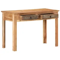 VidaXL Schreibtisch 110x50x75 cm Recyceltes Massivholz Braun