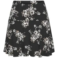 LASCANA Hosenrock Damen schwarz-creme-bedruckt Gr.34