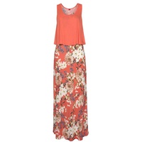 S.Oliver Maxikleid Damen koralle-bedruckt Gr.38