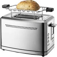 Solis of Switzerland Toaster "Flex Toaster", grau (edelstahl), B:18cm