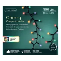 Lumineo LED-Lichterkette Lumineo 11 m Mehrfarbig