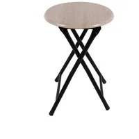 Mojawo - Küchen Klapphocker 45cm Metall/Holz-MMC4612