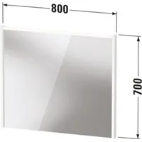 Duravit D-Code Spiegel, DC7077018180000,