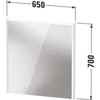 Duravit D-Code Spiegel, DC7076022220000,