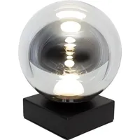 ECO-Light Tischleuchte »Altaïr«, silberfarben Höhe 18 cm Glas 3.000