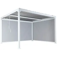 Mendler Alu Pergola HWC-L41 3,7 x 3,06 m inkl.