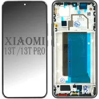OEM Display + Rahmen (Display, Xiaomi 13T, Xiaomi 13T