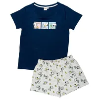 UNITED LABELS Peanuts Snoopy Schlafanzug Pyjama Set Kurzarm Oberteil