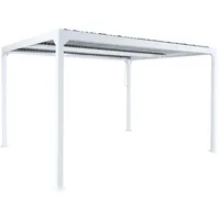 MCW Pergola Weiß, Metall, 306x224x368 cm, 306 cm)