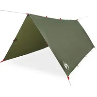 VidaXL Tarp Olivgrün 366x306 cm Wasserdicht