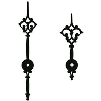 Selva Zeigerpaar für Mechanische Antik schwarz Minutenzeiger-L:65mm