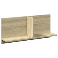 VidaXL Wandschrank 70x16,5x30 cm Sonoma Eiche Holzwerkstoff
