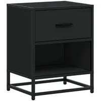 VidaXL Nachttisch Schwarz 40x31x50 cm Holzwerkstoff