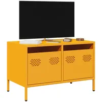 VidaXL TV-Schrank 68x39x43,5 cm Senfgelb Kaltgewalzter Stahl