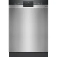 Siemens iQ300 SN43ES02UD Einbau-Geschirrspüler (unterbaufähig, 598 mm breit, Edelstahl)