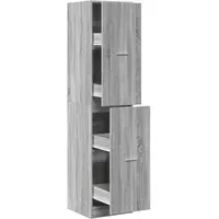 VidaXL Apothekerschrank 40 x 41 x 174,5 cm Grau