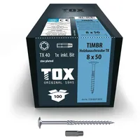 TOX TIMBR 8,0 x 50 TK 100 Stk.)