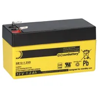 Sun Battery SB12-1.2V0 AGM Akku 12V 1,2Ah Blei-Akku mit