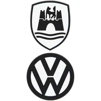 BRISA VW Collection - Volkswagen Rubber Magnet - Front
